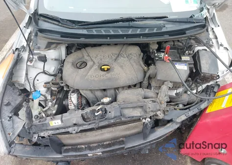 2012 Hyundai Elantra Limited (Ulsan Plant) from USA, damaged, VIN KMHDH4AE5CU338336